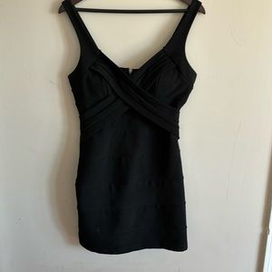 Emerald Sundae Women’s Black Bodycon Dress Size XL